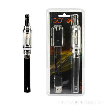 1000mAh battery blister packing dual flavor refillable ego electronic cigarette